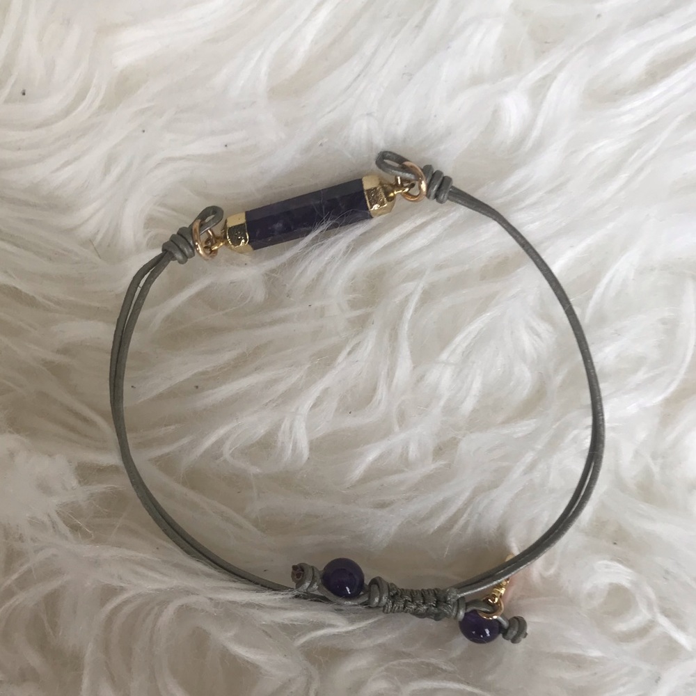 Rory Ashton Amethyst Bracelet